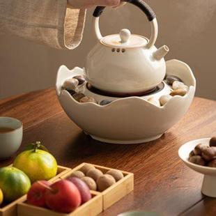 电炉煮茶器煮茶炉全套茶壶烤茶炉套装 围炉煮茶电陶炉家用室内中式
