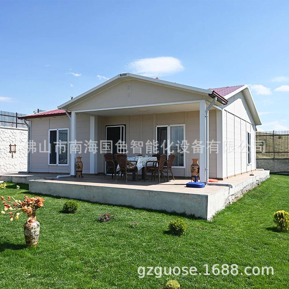 轻钢别墅厂家可移动集装箱度假屋活动房专业设计轻钢房屋阳光房子