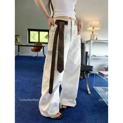 2025秋冬美拉德复古棕色波点领带