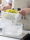 Двухслойная коробка для хранения свежих продуктов с герметичным сливом, мягкая силиконовая герметичная крышка, коробка для хранения овощей и фруктов бытового назначения mini 1
