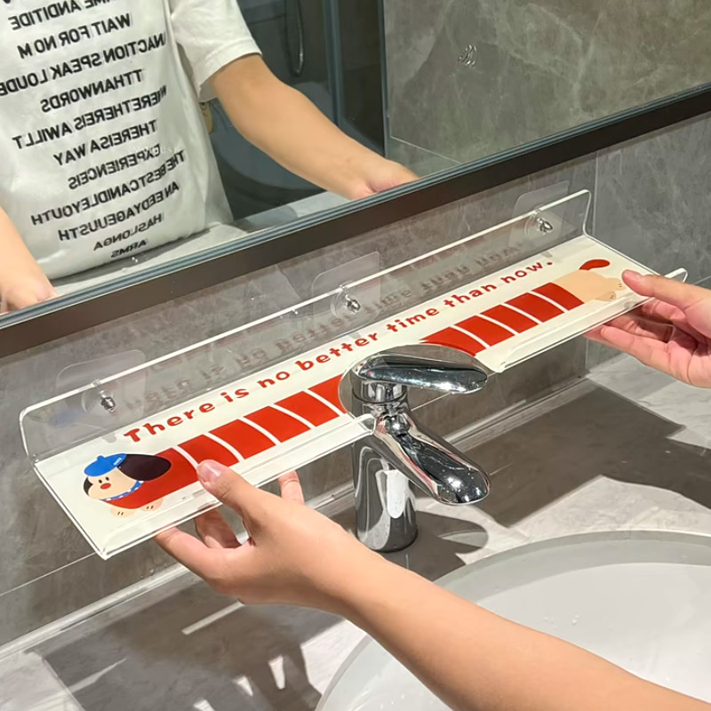 ININHOME卫生间洗漱台水龙头置物架壁挂浴室洗手台洗手间收纳架