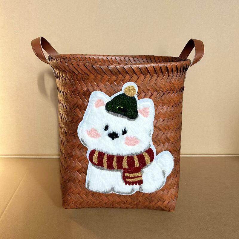 ININHOME手工编织收纳篮脏衣篓陈列筐装杂物家饰软装搭配套装,收纳整理,脏衣桶,淘宝优惠券,粉丝福利购,淘宝优惠卷