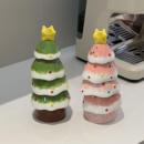 创意圣诞树陶瓷杯子女生高颜值生日礼物马克杯玄关圣诞树摆件