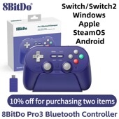 Controller Bluetooth for Switch TMR 8BitDo Switch2 Pro3