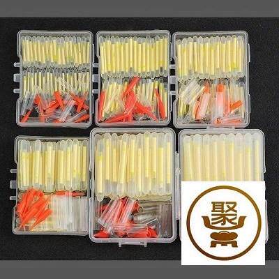 莹光棒夜光钓鱼用夜光棒超亮鱼漂超轻信号灯夜钓浮漂抛竿发光棒 - 实物图