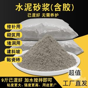 水泥砂浆快干水泥填缝堵漏王家用地面修补砂浆胶抗裂砂浆速干水泥