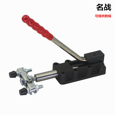 名战车架焊接工装定位器夹紧装置