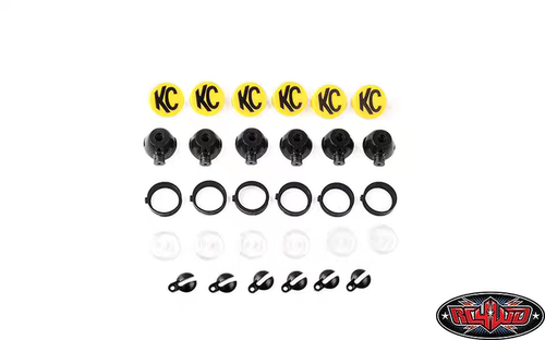 RC4WD仿真模型攀爬遥控车KC顶灯塑料3mm灯杯套装6个Z-E0036