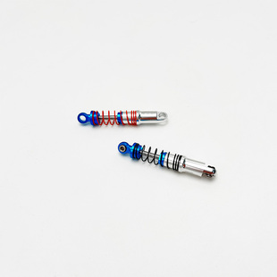 渐进式弹簧 半沉式双段弹簧 D1RC铝合金钛合金避震用弹簧