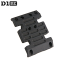 D1RC SCX系列 AXIALSCX10碳纤大梁金属波箱底板 铝合金波箱底座