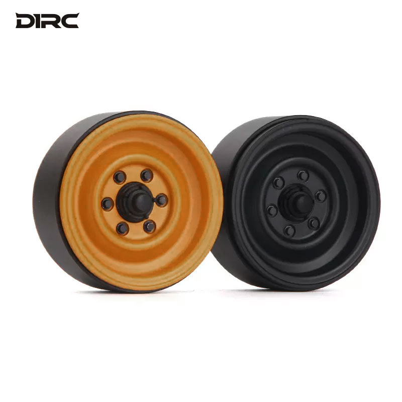 D1RC 适用1/10仿真攀爬车 1.7寸金属攀爬车仿真轮毂 D90骆驼杯