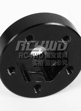 RC4WD 5孔黑色 1.9金属锁胎轮毂六角转换结合器 (Z-S0734)