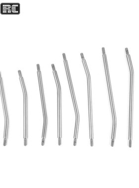 D1RC AXIAL SCX10 二代 幻彩色不锈钢车桥拉杆 上下拉杆 升级拉杆