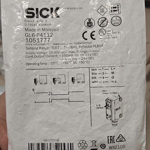 议价光电传感器GL6-P4112GL6-P4111GL6-P4212