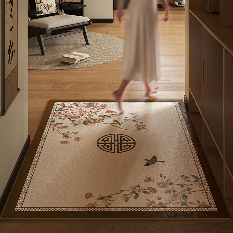 丹青物语厚皮革入户地垫可定制