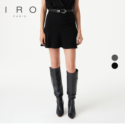 春季半身裙IRO不规则轻奢