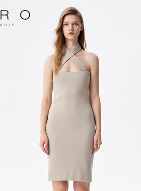 IRO NIGHT 2025年夏季轻奢紧身裙修身收腰针织连衣裙WM33AHIGA23S