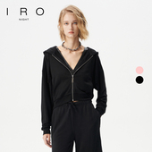 2026年春季 IRO NIGHT 莱赛尔棉卫衣运动外套连帽WM14EZIOLI24S