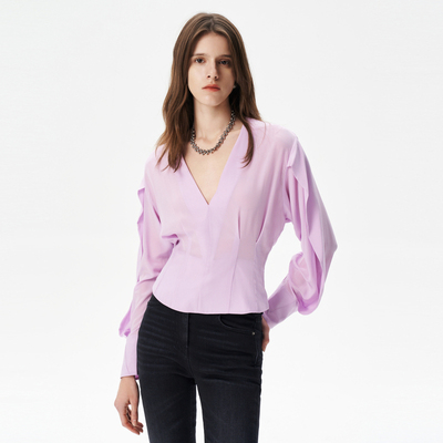 IRO NIGHT 2026年秋季收腰春日优雅职场桑蚕丝衬衫WP16RABIA24S