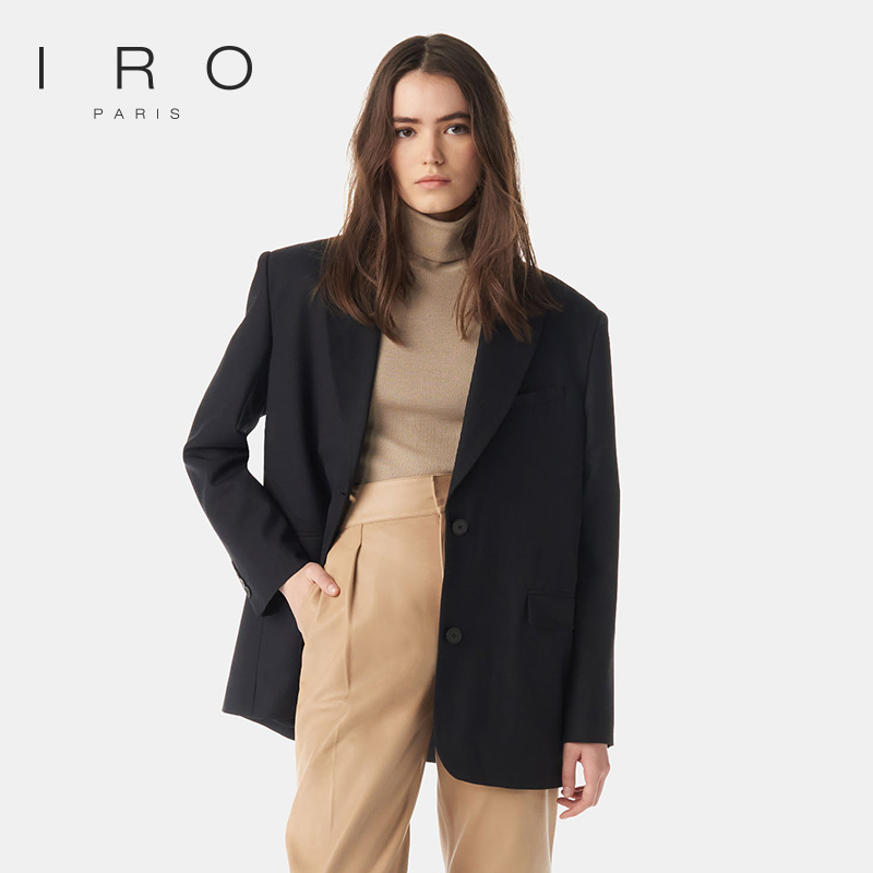 IRO秋冬新款百搭复古高级西服