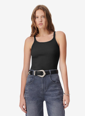 IRO NIGHT 2025年夏季打底吊带可外穿坑条修身背心WP16PALISSO24W