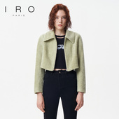 百搭短款 IRO 毛呢外套IWF334T01700 新款 气质修身 NIGHT 2025年冬季