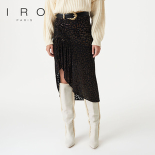 IRO NIGHT 2026年春季高腰不规则开叉半身裙WM31BEATRIX22W
