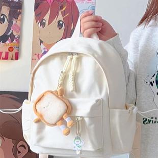 小书包女学生百搭大学生双肩包ins韩国高中生宝藏迷你背包妈咪包