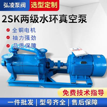 2SK两级水环真空泵水环式真空泵防爆水环式真空泵叶轮