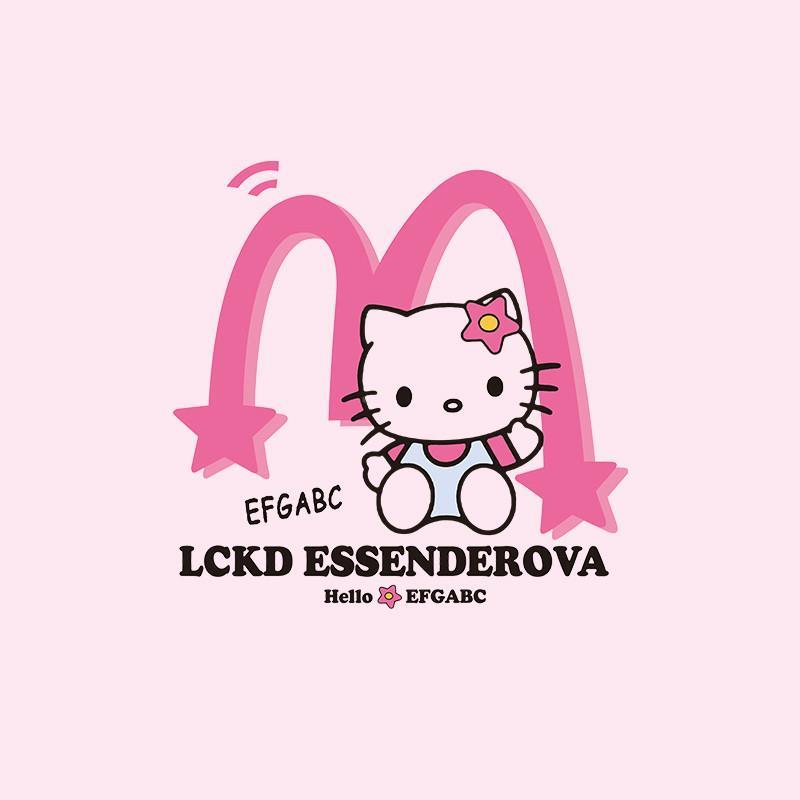 凯猫麦当劳印花素材T恤卫衣isBF5MHDN高清o矢量图蒂烫画贴纸图案H