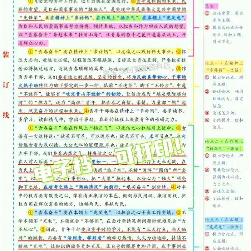 202人日报评公务员考试申论素材时范3文精读热点民电OLJ子档