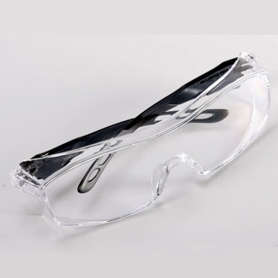 代尔塔挡风透明骑行劳保防风沙防尘飞溅摩托车打磨护目镜防护眼镜