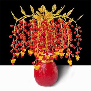 精致版摇钱树手工diy材料制作家居摆件装饰花束摇钱树材料包