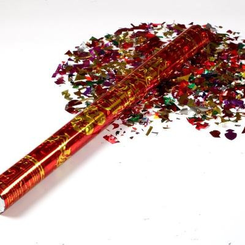 结婚婚礼庆典礼花筒 室内礼花炮手持礼宾花手拧彩炮拉炮喷彩带拉