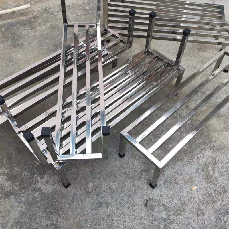 定制不锈钢花盆底座厨房防潮架洗衣机托架杂物置物架不锈钢防潮架