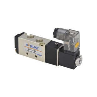 开灵两位五通单电控电磁阀4V110 0.8MPA 0.15