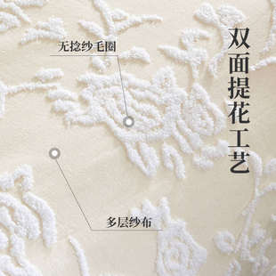 棉田毛巾纯棉家用洗脸女士小纱布提花方巾全棉柔软吸水洗脸擦手巾