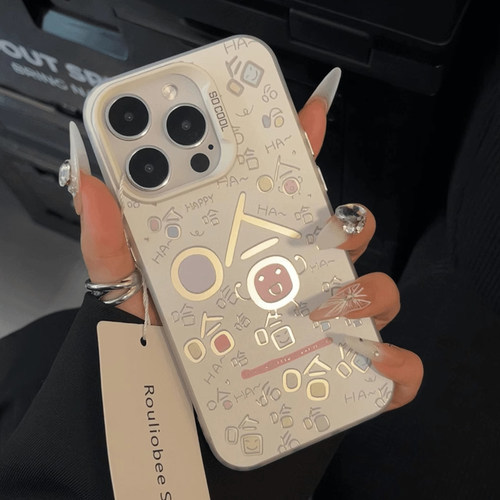 哈哈表情适用vivos19手机保护壳新款x100pro套iqooneo9创意文字iqoo12全包80彩银neo7se笑脸s16por男女款y78/