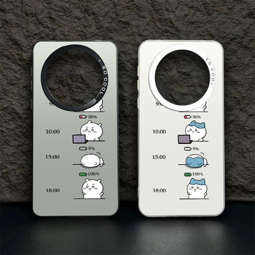 chiikawa上班卡哇适用华为mate60pro手机壳新款nova12套art可爱p50e全包40彩银11ultra吉伊30情侣9畅享70por+