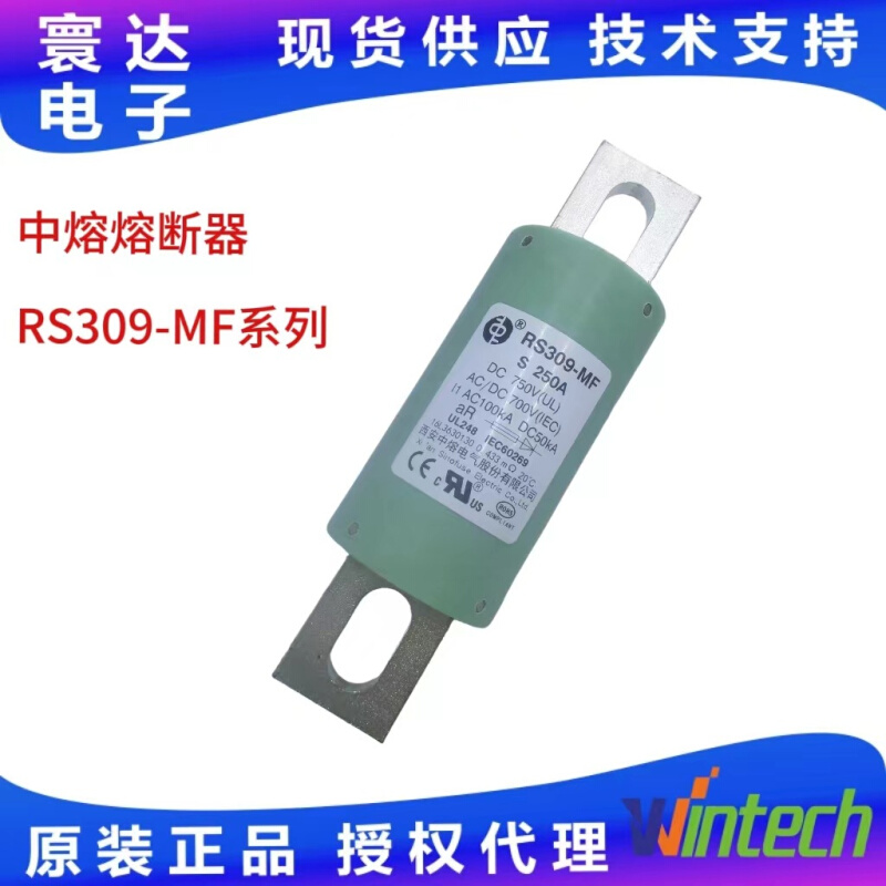 一级西安中熔RS309-MF 5A~800A/750V熔断器高压熔断器熔断丝