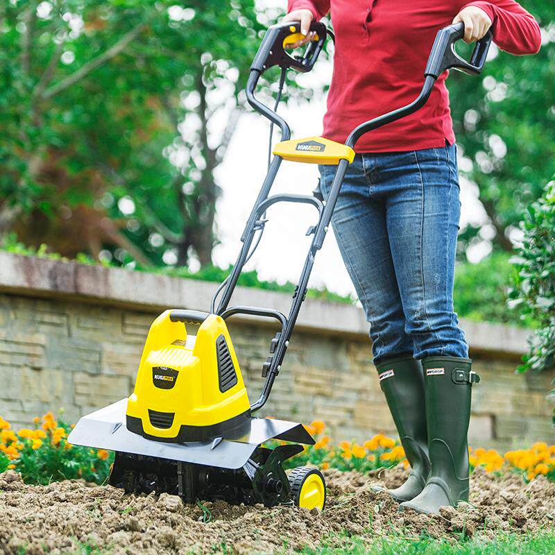 百电动松土机小型家微用耕机挖地耕地世翻土km-tl04神器锄地挖土