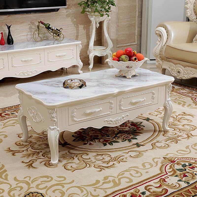 欧式小户型茶几田园实木电话桌简约客厅方桌沙发现代地柜边几角几