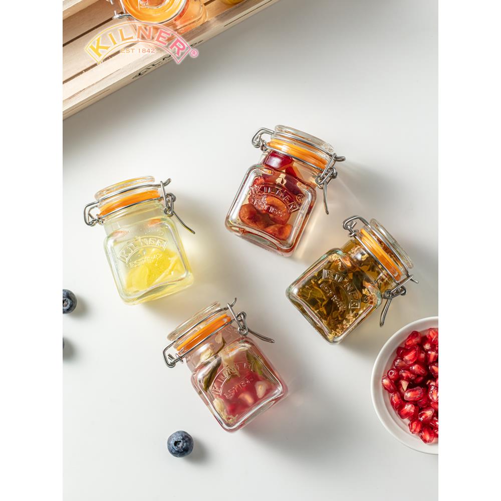 小罐子英国kilner自制酿水果酒玻璃瓶食品级分装密封罐迷你泡酒瓶