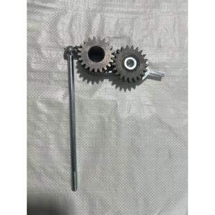 农哈哈玉米播种机配件变速箱档杆装配