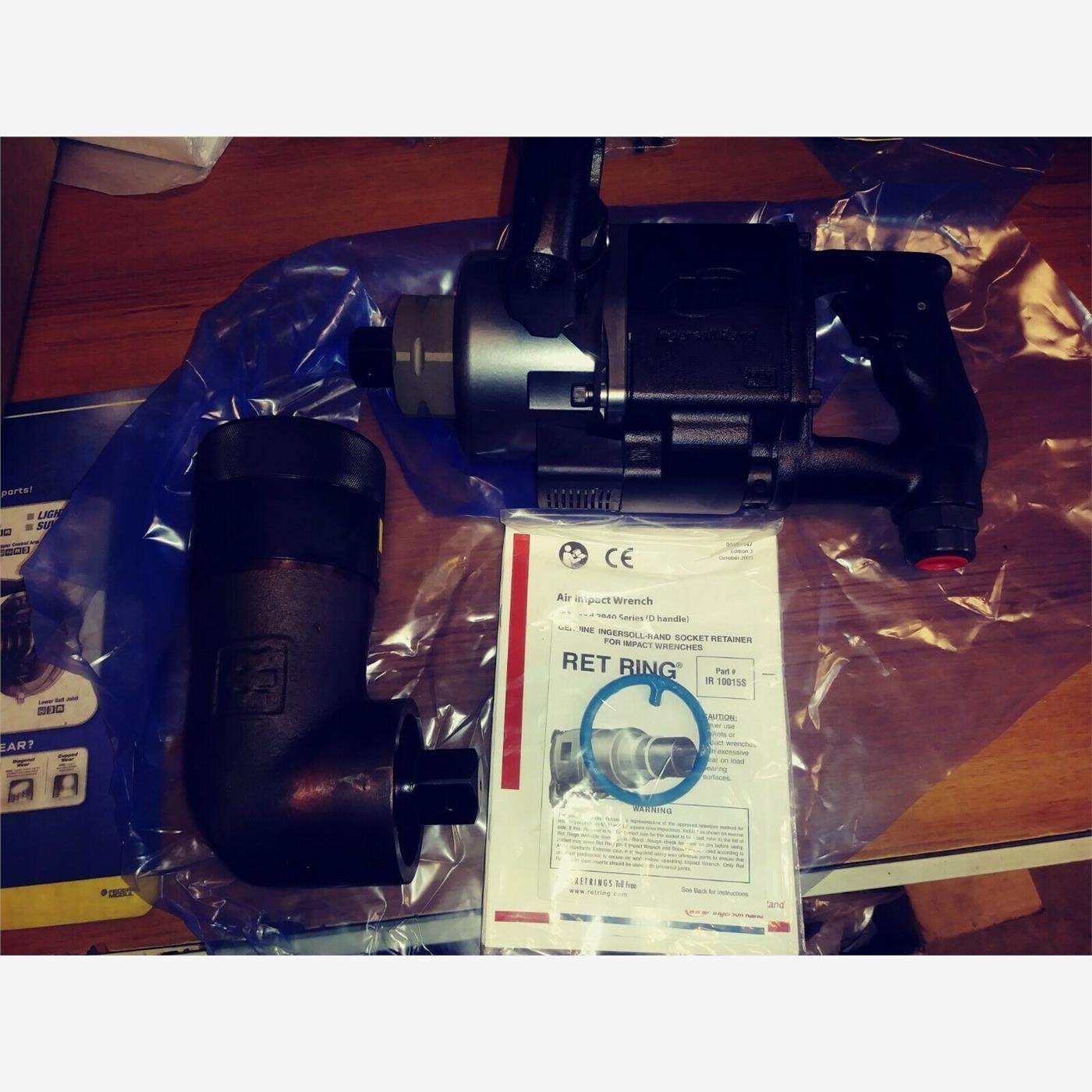 美国IR英格索兰2934B9气动扳手 1寸90度弯头风炮 1寸风动冲击扳手