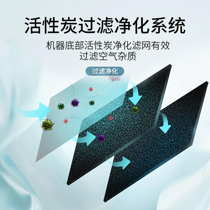 跨境小d型USB桌面空气净化器便携家用活性炭过滤室内除甲醛除异味