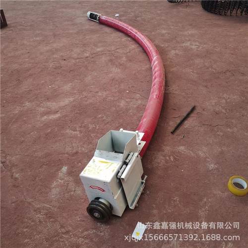 170型汽油动力车载式吸粮机塑料树脂颗粒软管吸料机双驱式上料机