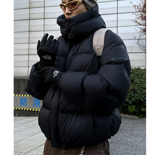 MANCHER 云朵泡芙 高充绒可拆卸连帽羽绒服男冬季90白鸭绒外套潮