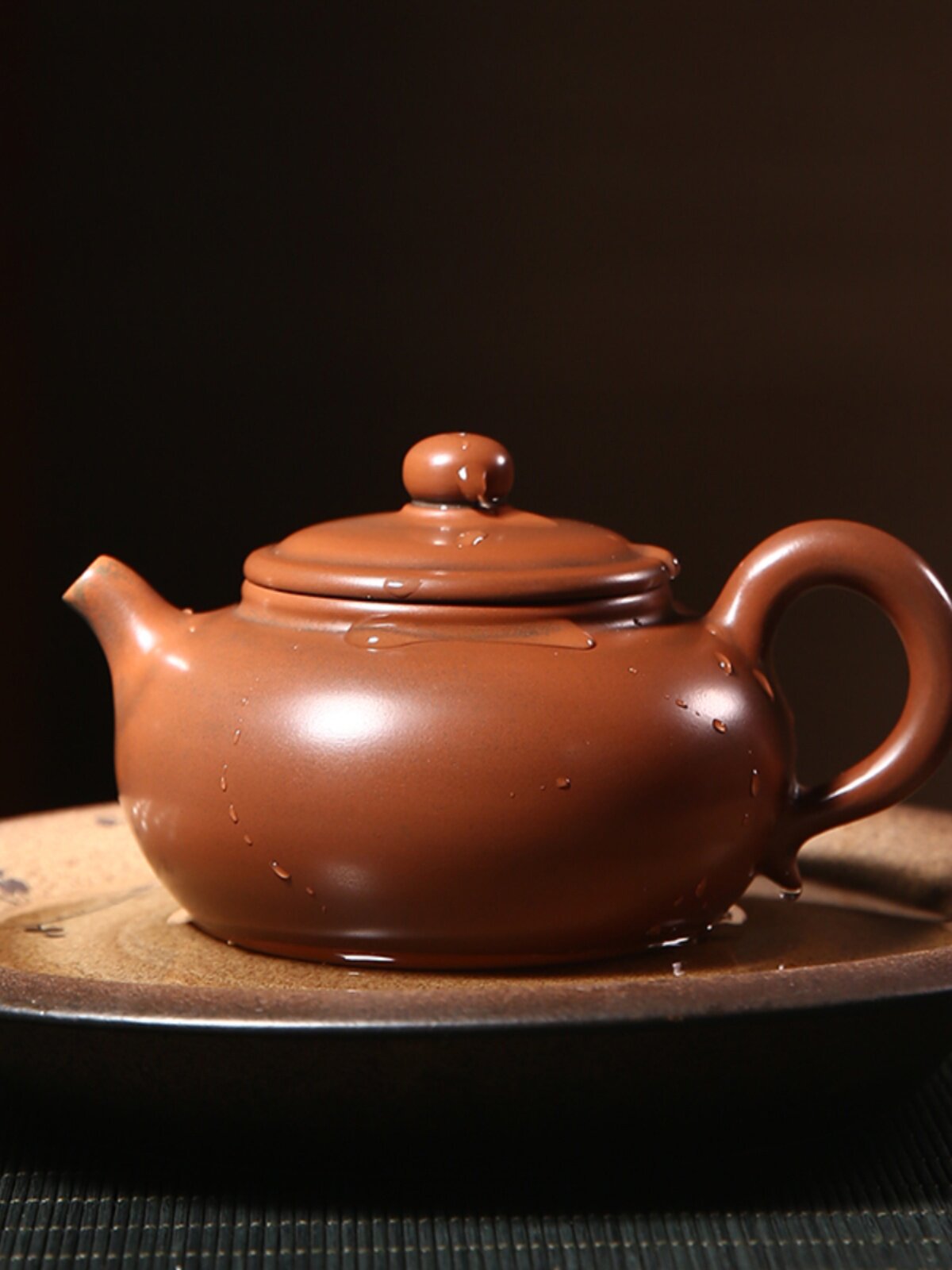 钦州坭兴陶茶壶纯全手工茶具马武宏中式复古入门级普洱红茶泡茶壶