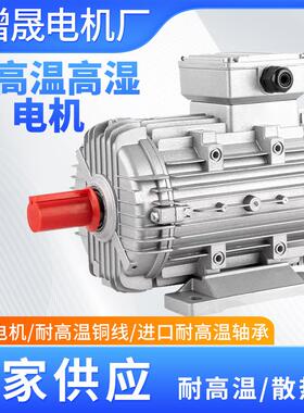 烤房耐高温高湿三相电机MSW100L1-42.2W高温风机电机高温电